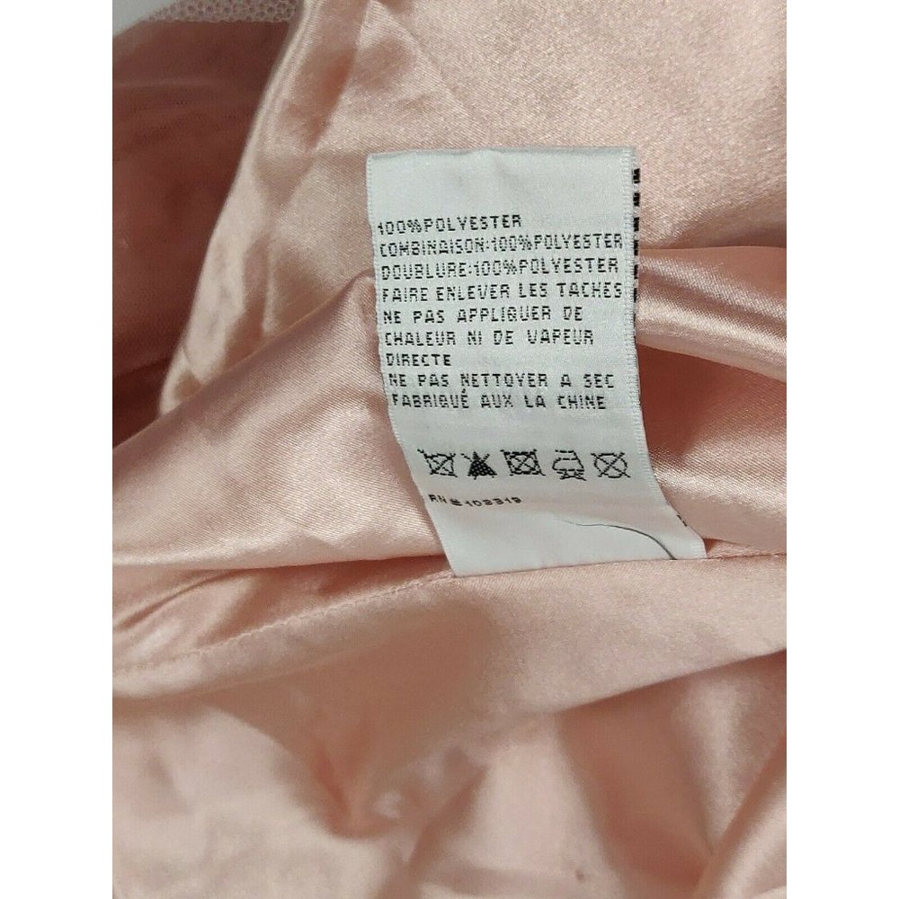 Blondie Nites Juniors Size 0 Pink Strapless Mesh - Picture 16 of 16